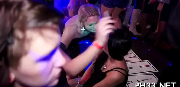 Hard core gangbang in night club 1193 Porn Videos