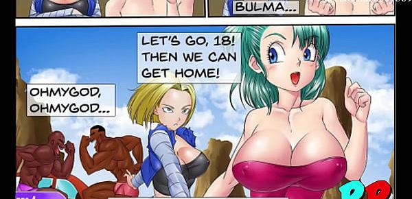 Dragon ball hentai bulma and 18 fucked by black androids 2485 Porn Videos
