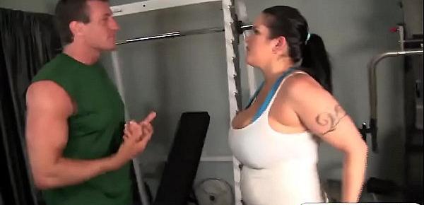 Hot Chunker Carmella Bing Railed Hard In The Gym